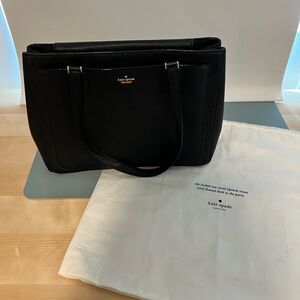 Kate Spade Cameron Street Zooey tote bag in black leather